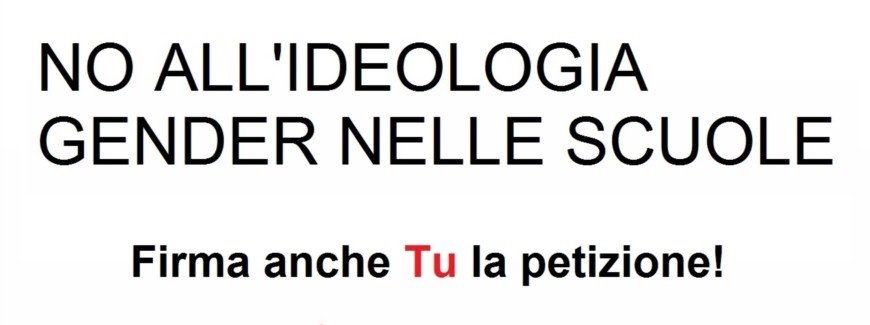 PETIZIONE SULL'EDUCAZIONE AFFETTIVA E SESSUALE NELLE SCUOLE